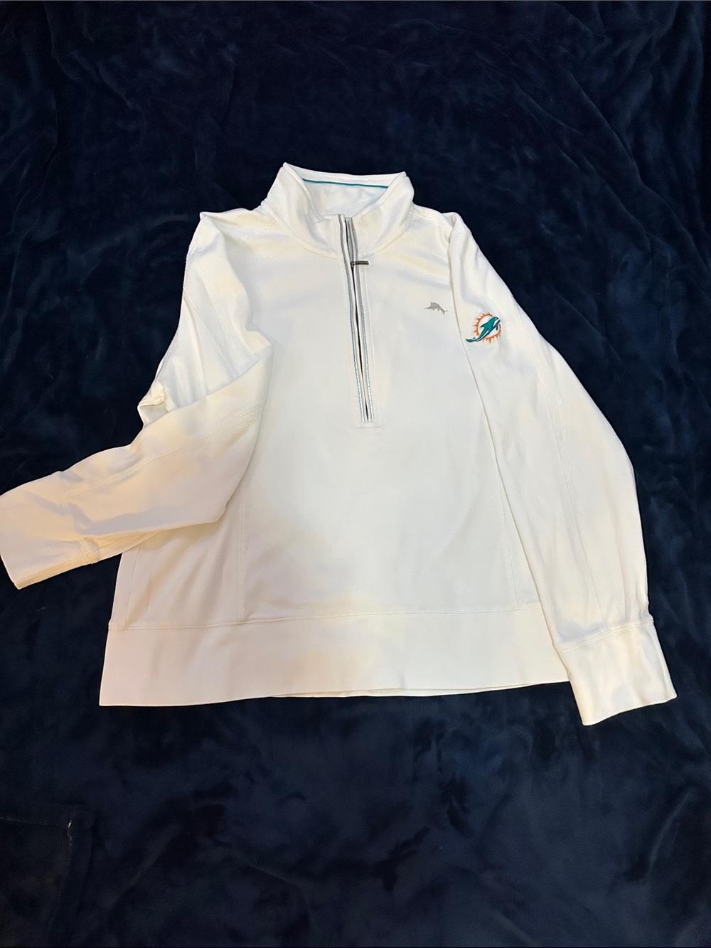 Tommy Bahama Sport Miami Dolphins Playa Vista IslandZone Quarter Zip - XL